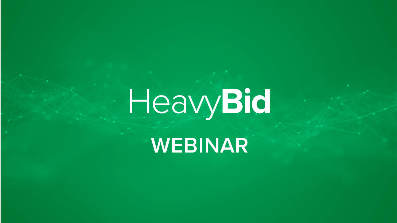 What's New - HeavyBid 2018.1