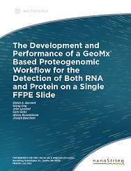 The Development and Performance of a GeoMx® Based Proteogenomic Workflow for the Detection of Both RNA and Protein on a Single FFPE Slide