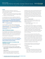 nCounter Best Practices: How to Make a Synthetic Calibration Sample
