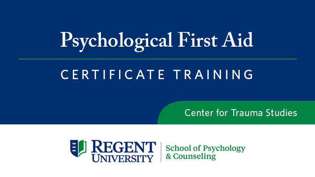 Psychological First Aid