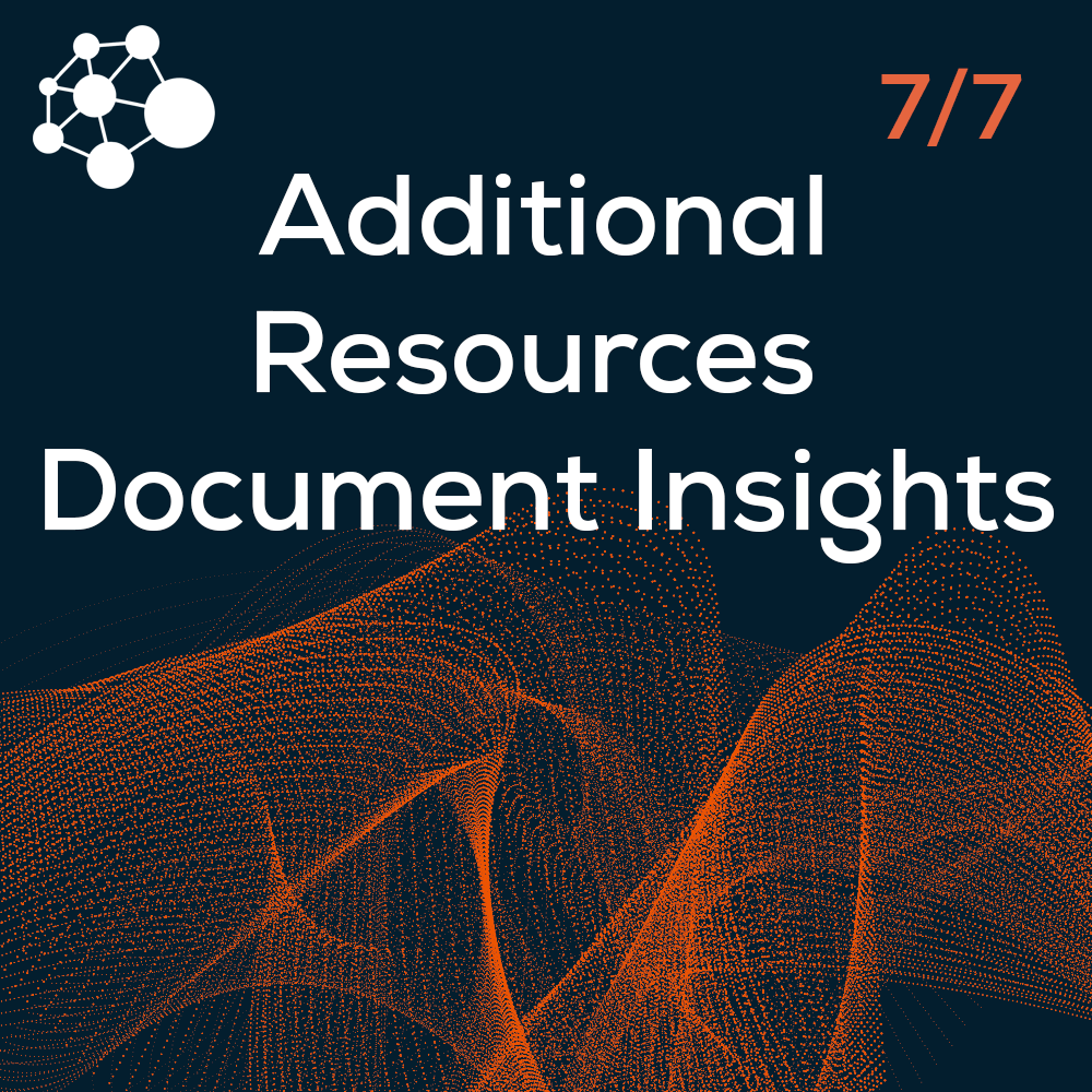 Additional Resources Document Insights