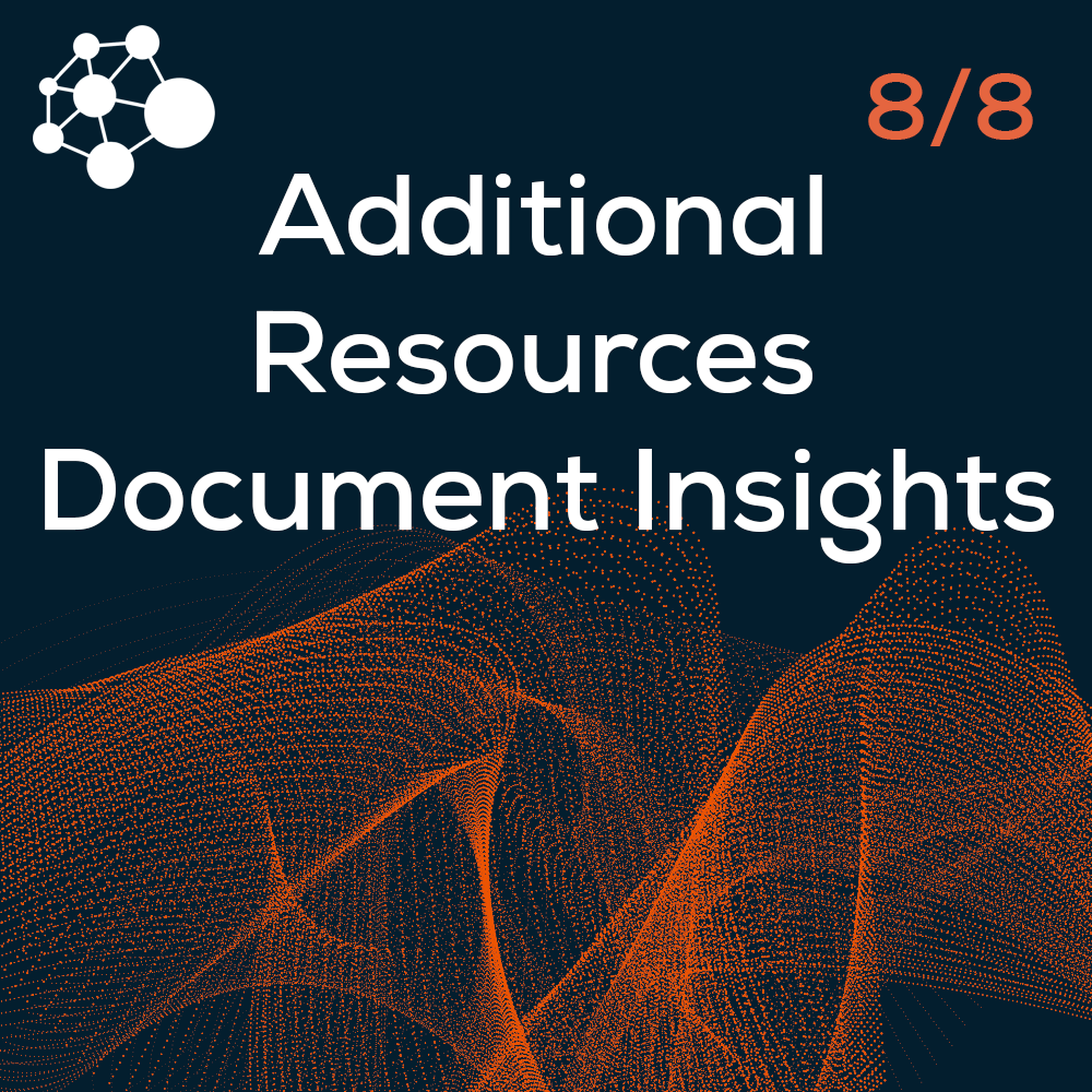 Additional Resources Document Insights