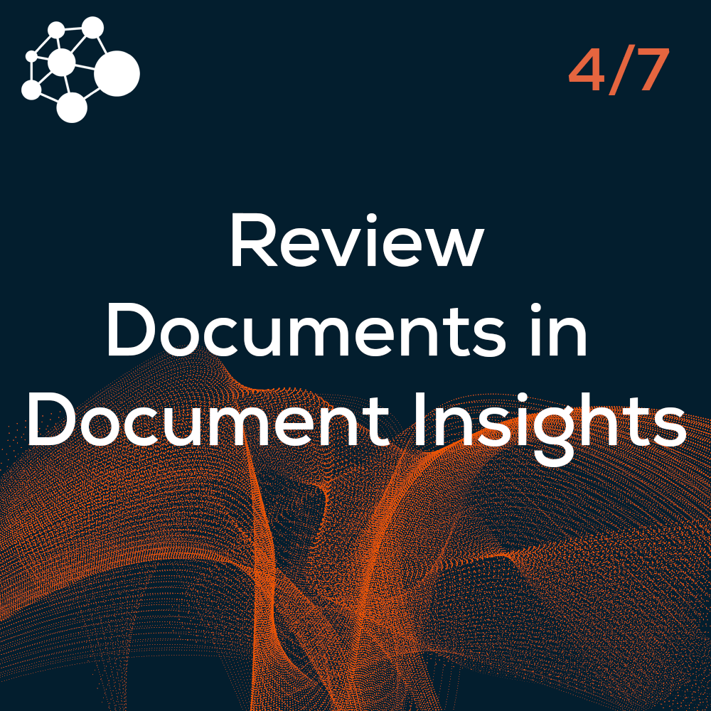 Review Documents in Document Insights