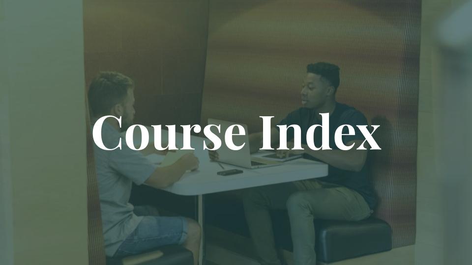 Academy Course Index