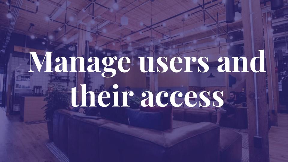 User Management