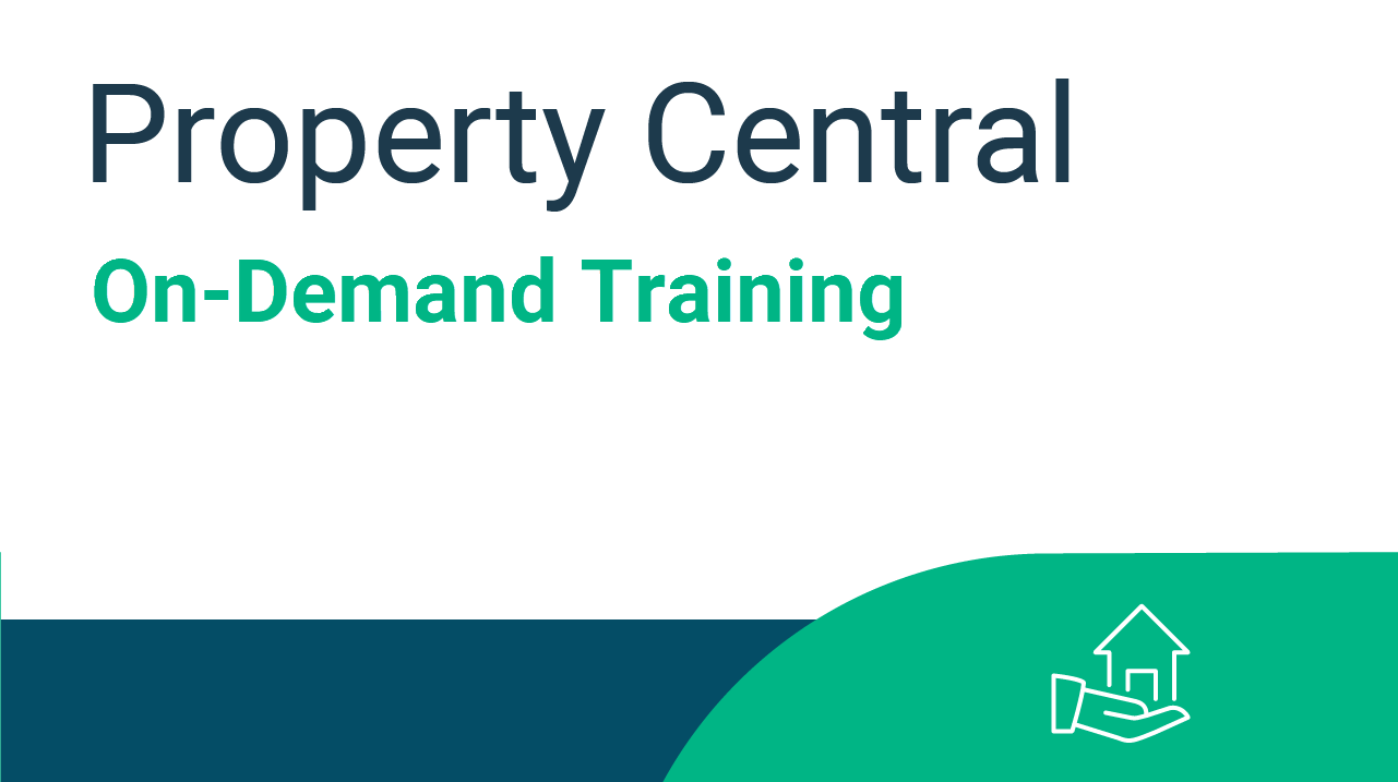 MRI Property Central OnDemand Training