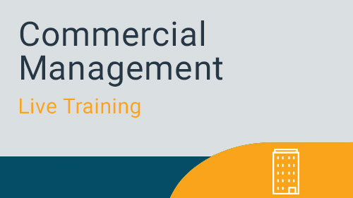 Commercial Management - Retail Recoveries Live Training