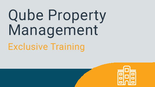 Qube PM - Using Qube PM as a Property Manager (exclusive)