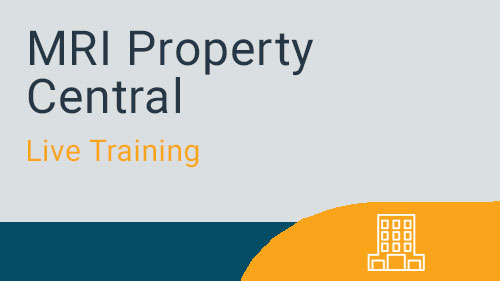 Facilities - MRI Property Central - Facilities Management
