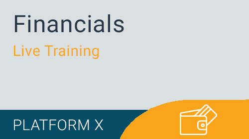 Financials - Budgeting and Forecasting Basics Live Training