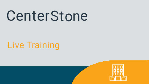 CenterStone - Custom Searches Live Training