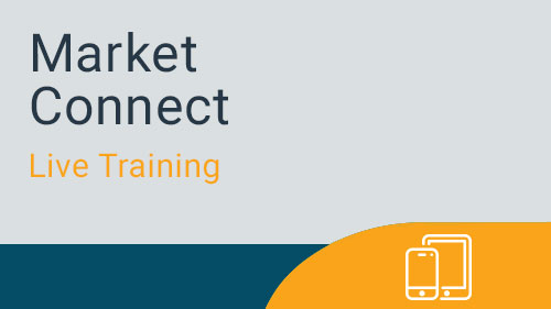 Market Connect - Navigating for Marketing Manager Live Training
