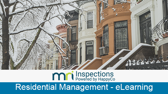 MRI Residential Management - MRI Inspections Powered by HappyCo Introductory eLearning Course