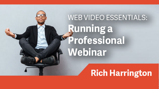 Running a Professional Webinar