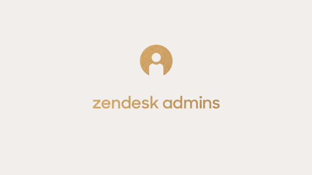 Zendesk Admins
