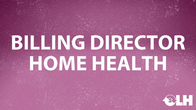 Billing Director Home Health