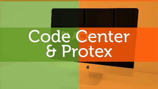 Validating a Code Center Application with a Protex Project