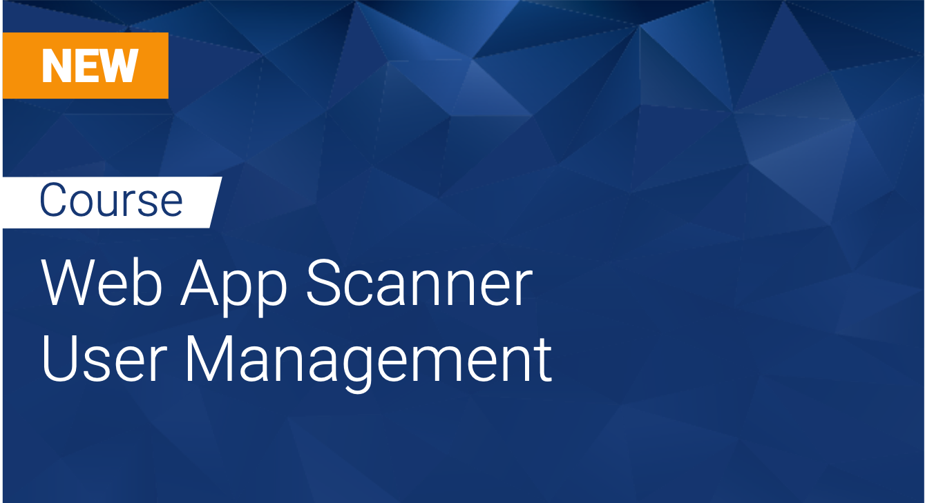 Tinfoil Web App Scanner: User Management