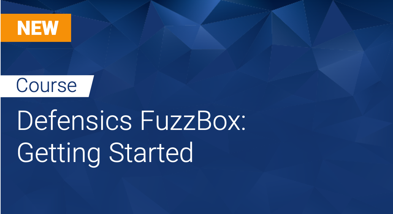 Defensics FuzzBox: Getting Started