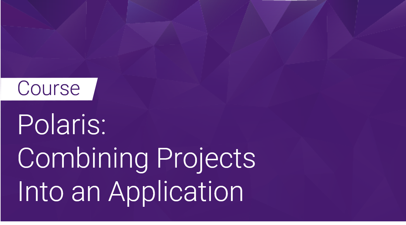Polaris Combining Projects into an Application