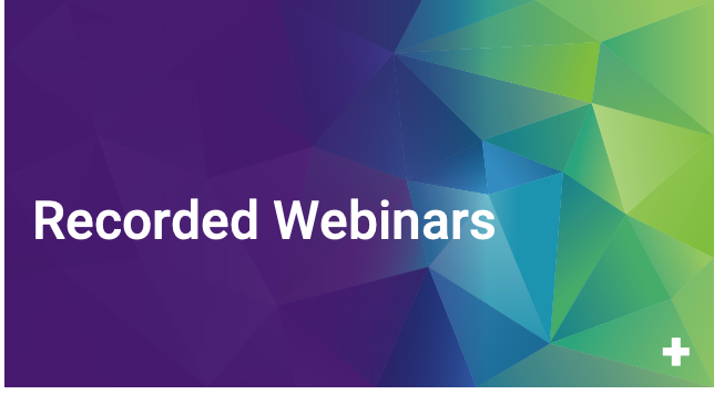Recorded Webinars
