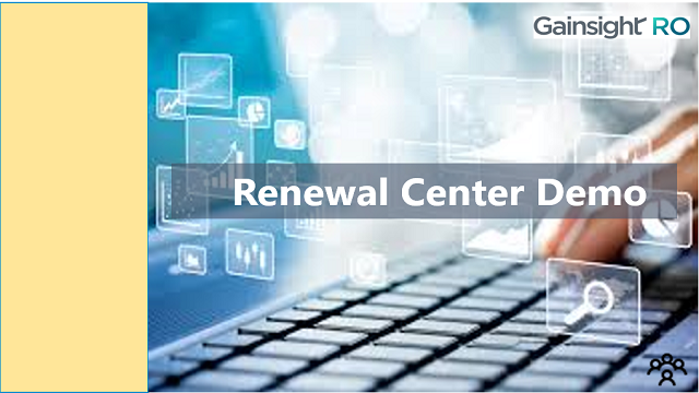 Renewal Center Demo