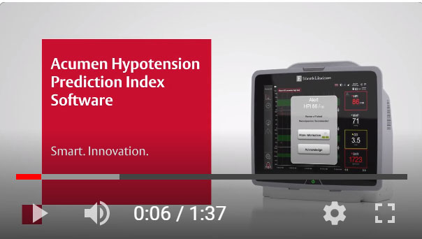 Acumen Hypotension Prediction Index Software overview