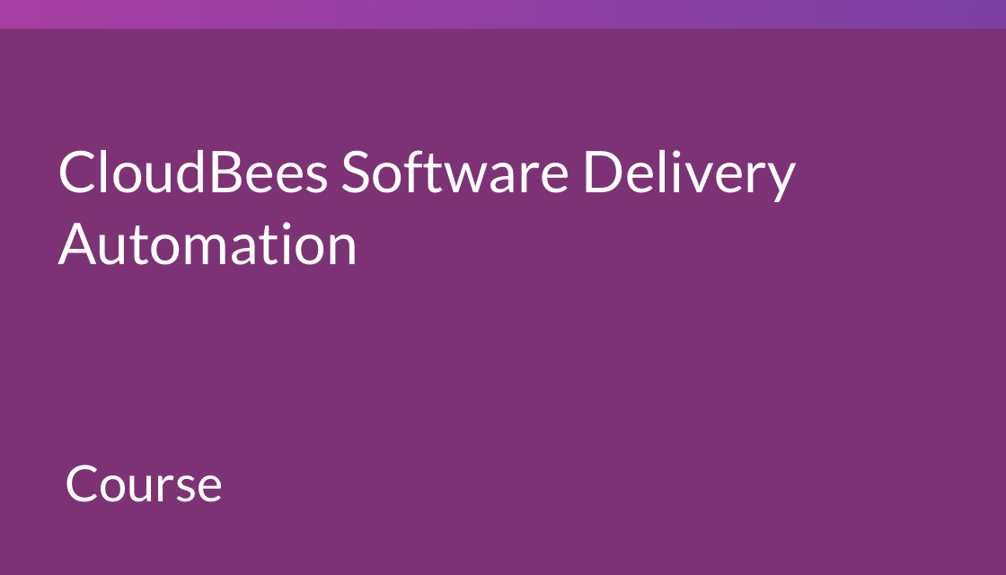 CloudBees CI Level 1: Essentials
