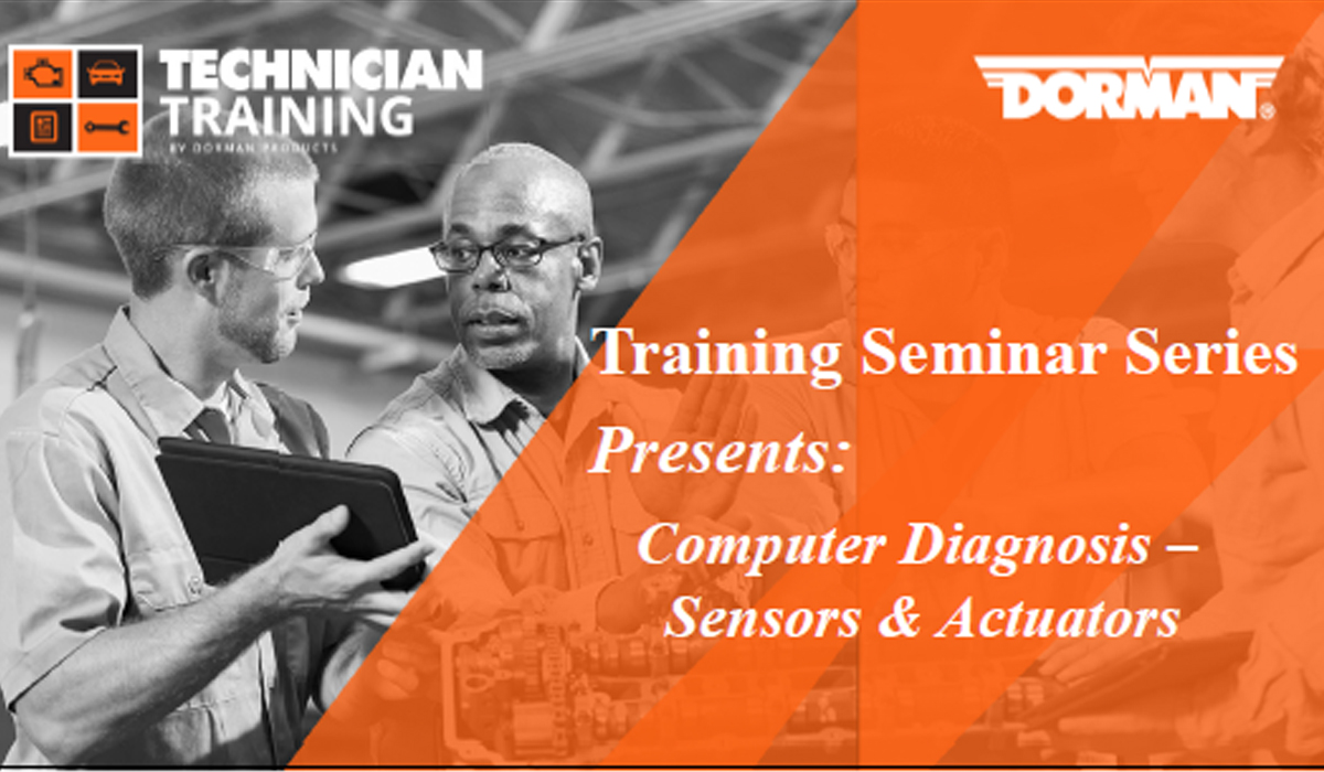 Computer Diagnosis: Sensors & Actuators Course