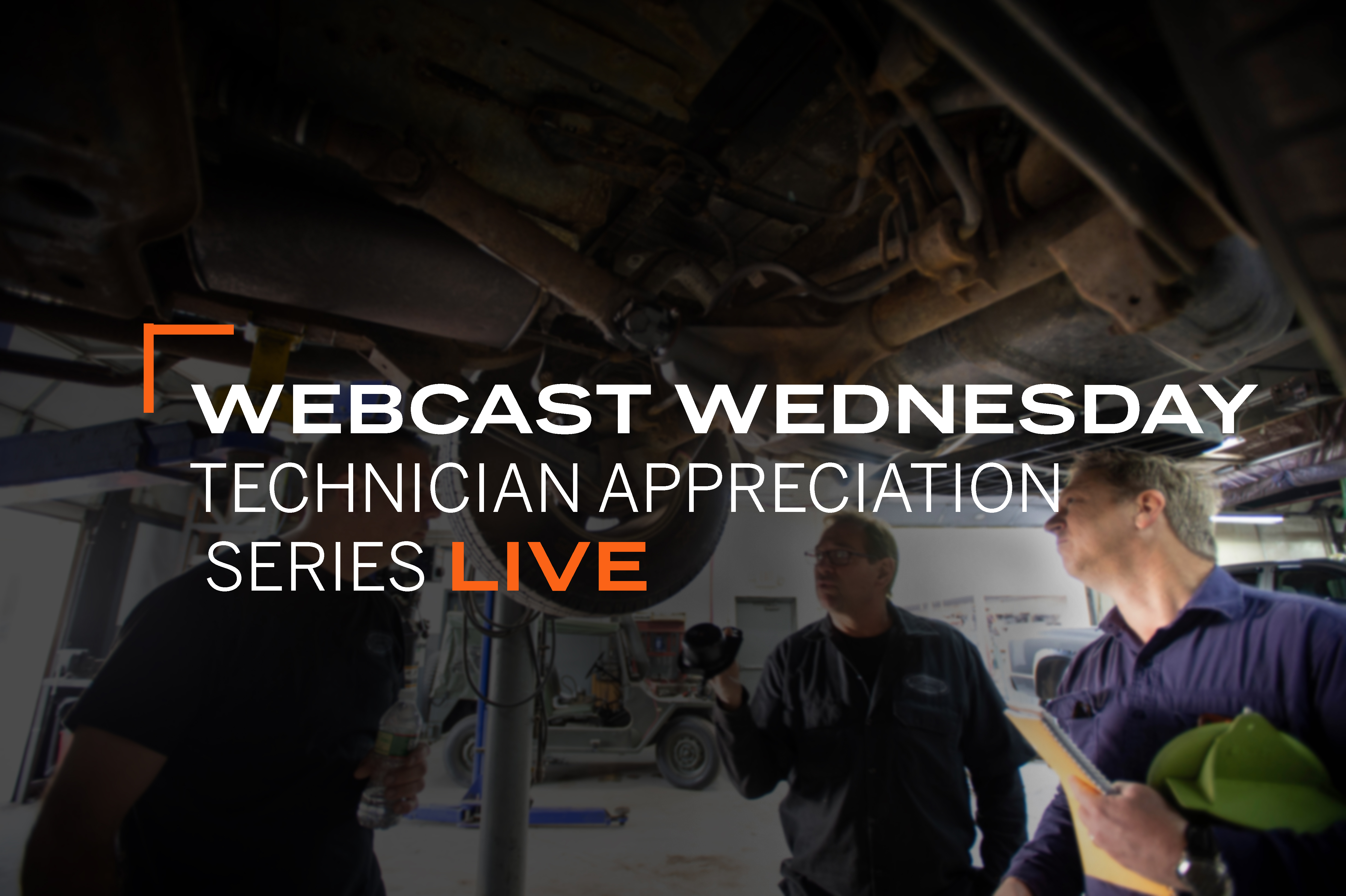 Webcast Wednesday: Technician Appreciation October & November