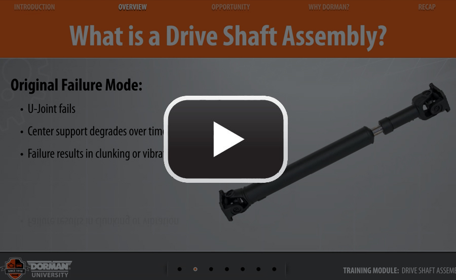 Drive Shaft Assembly Program