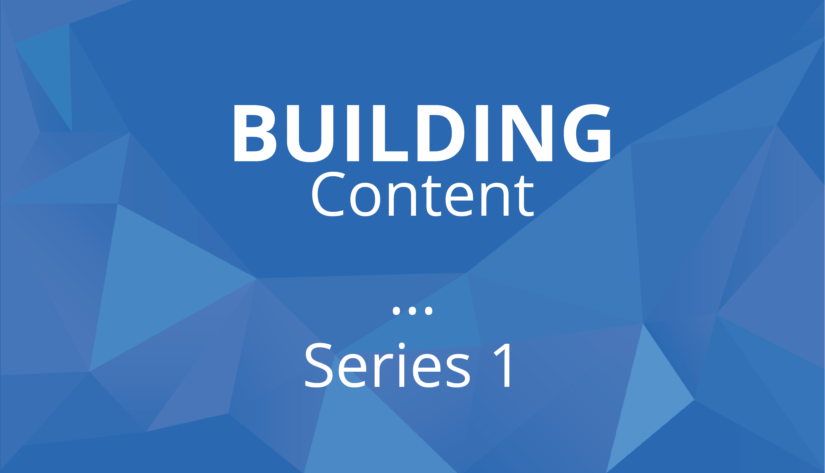 Learn to create workspaces and build content