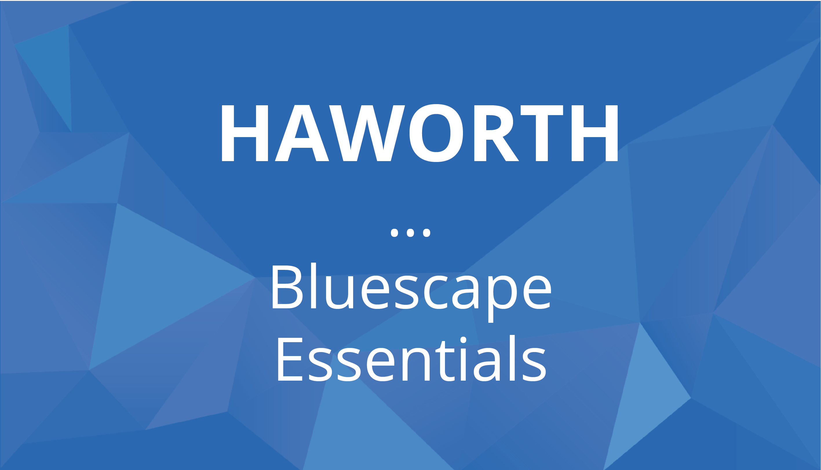 Haworth: Bluescape Essentials