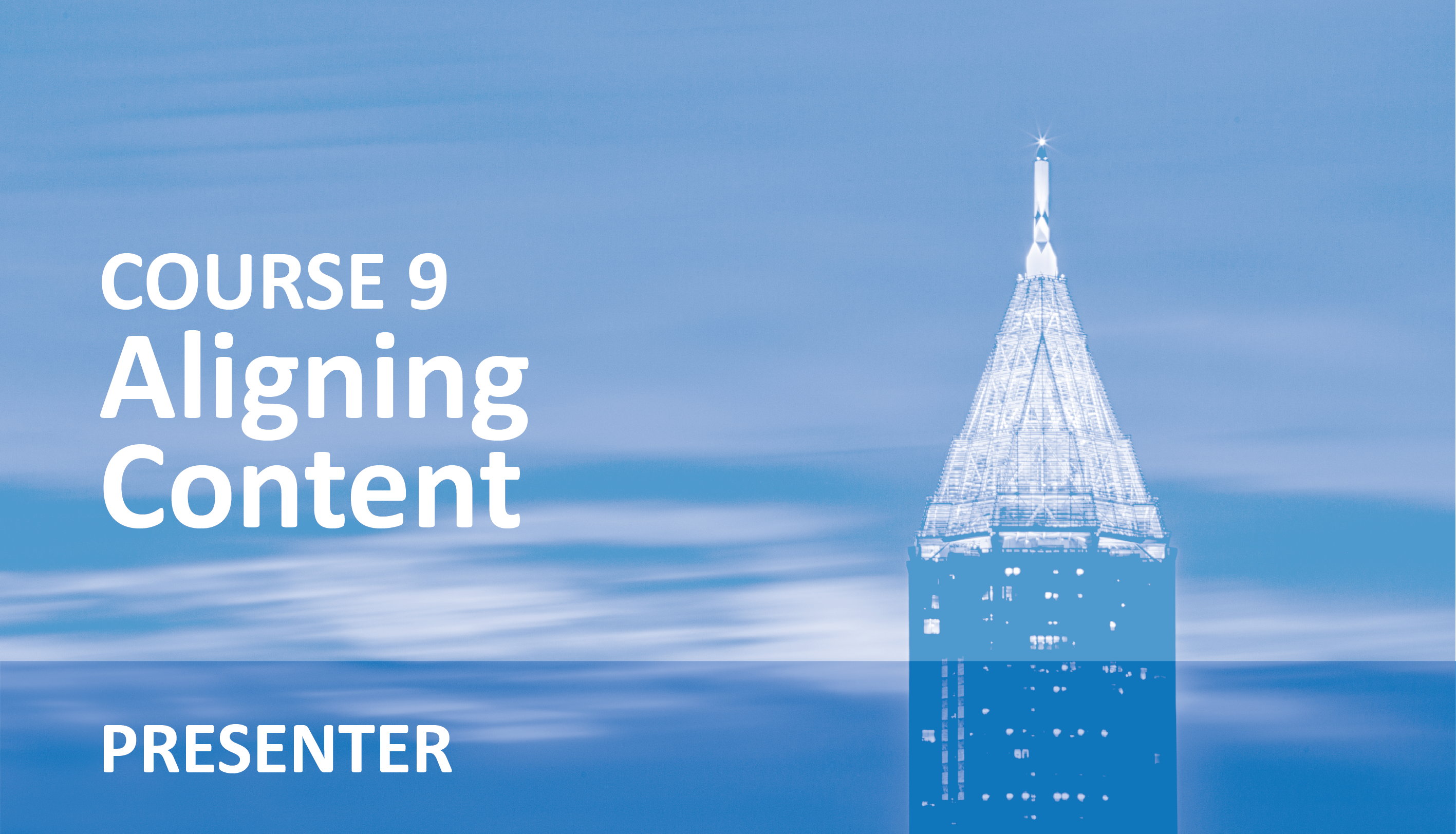 Aligning Content