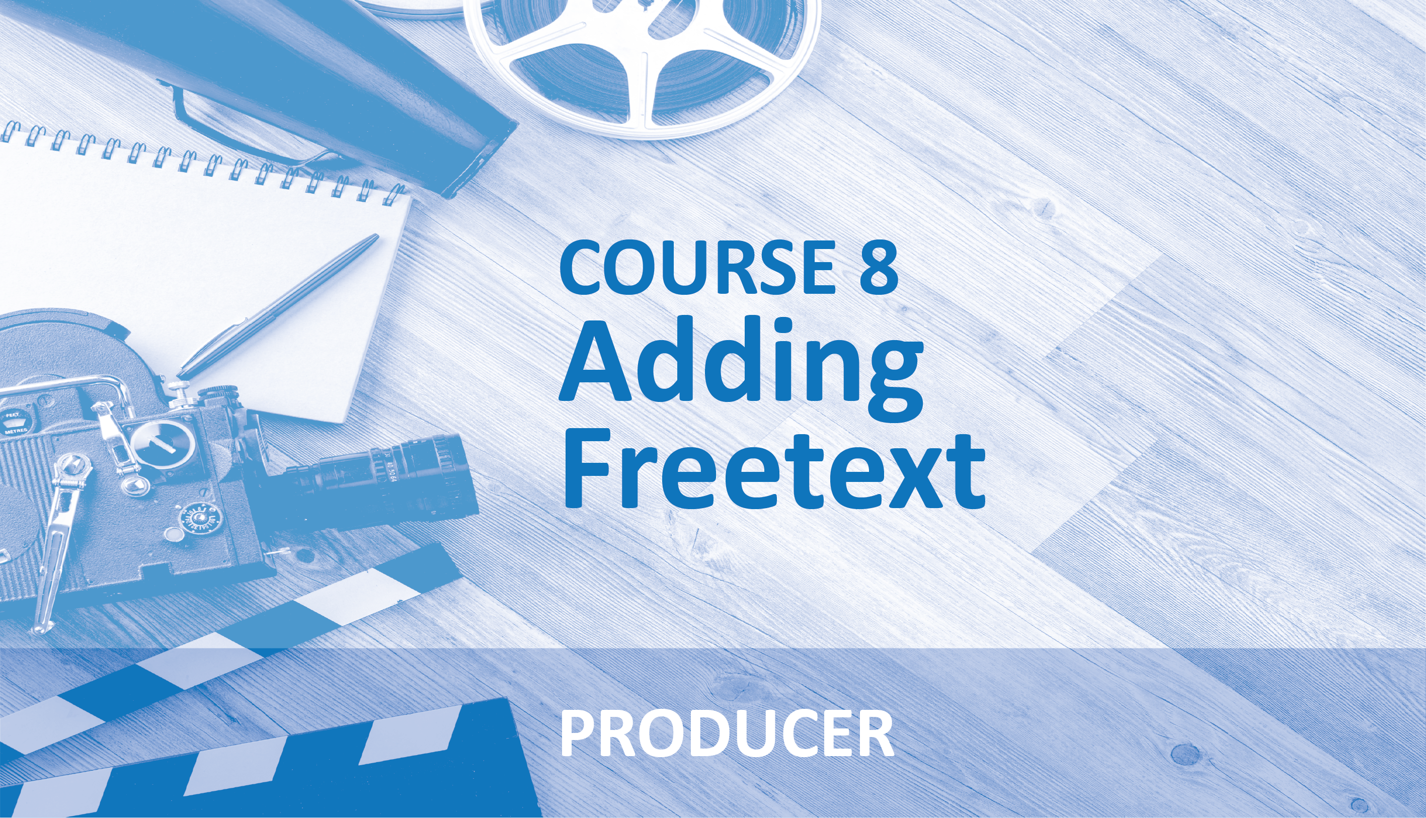 Adding Freetext