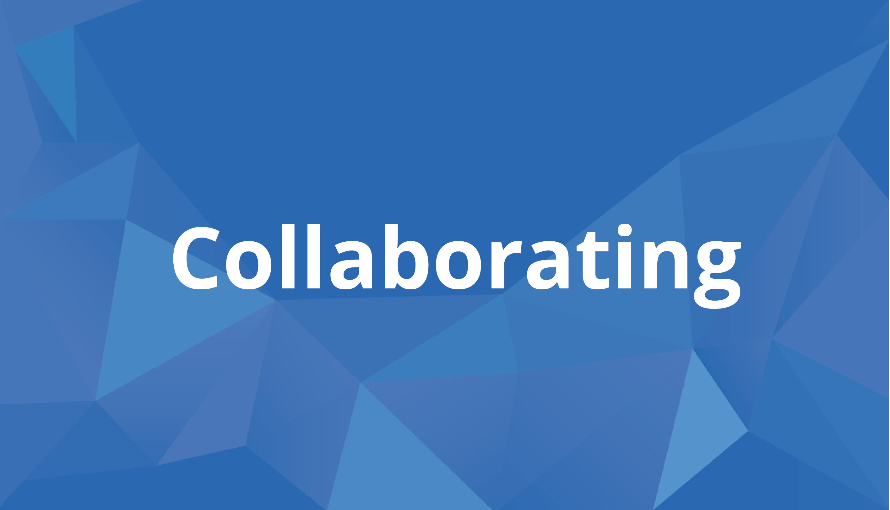 Haworth Course 4: Collaborating