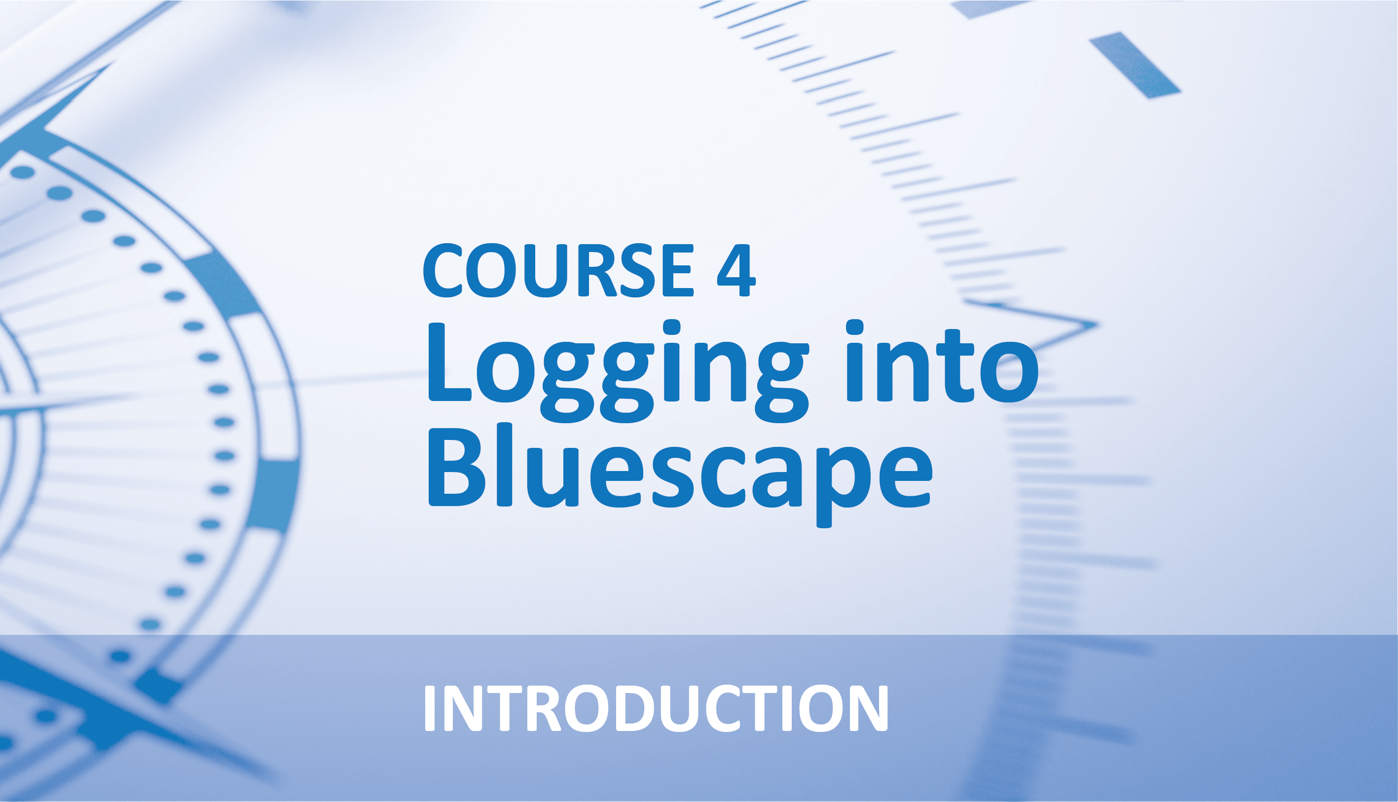 Logging into Bluescape
