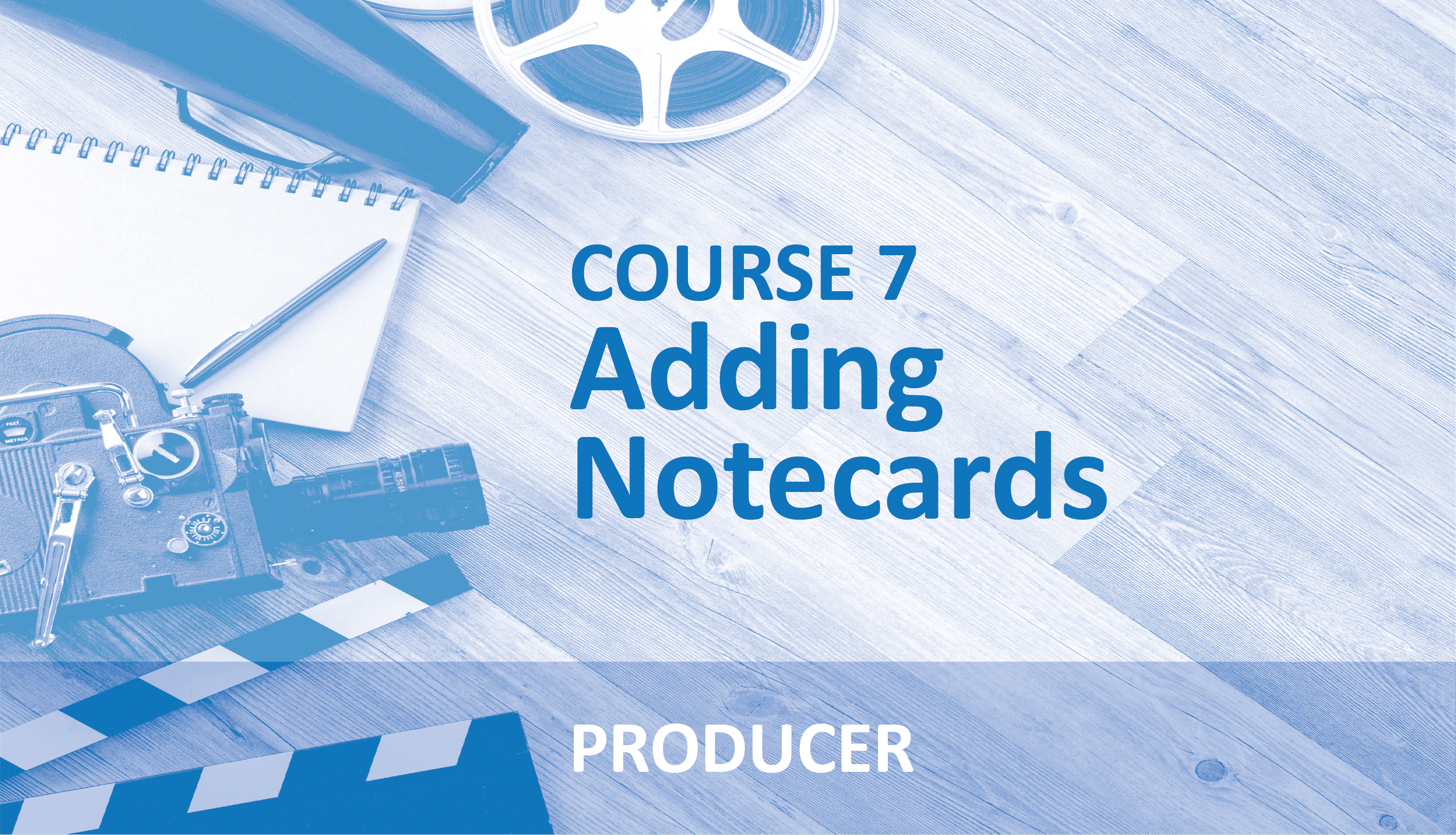 Adding Notecards